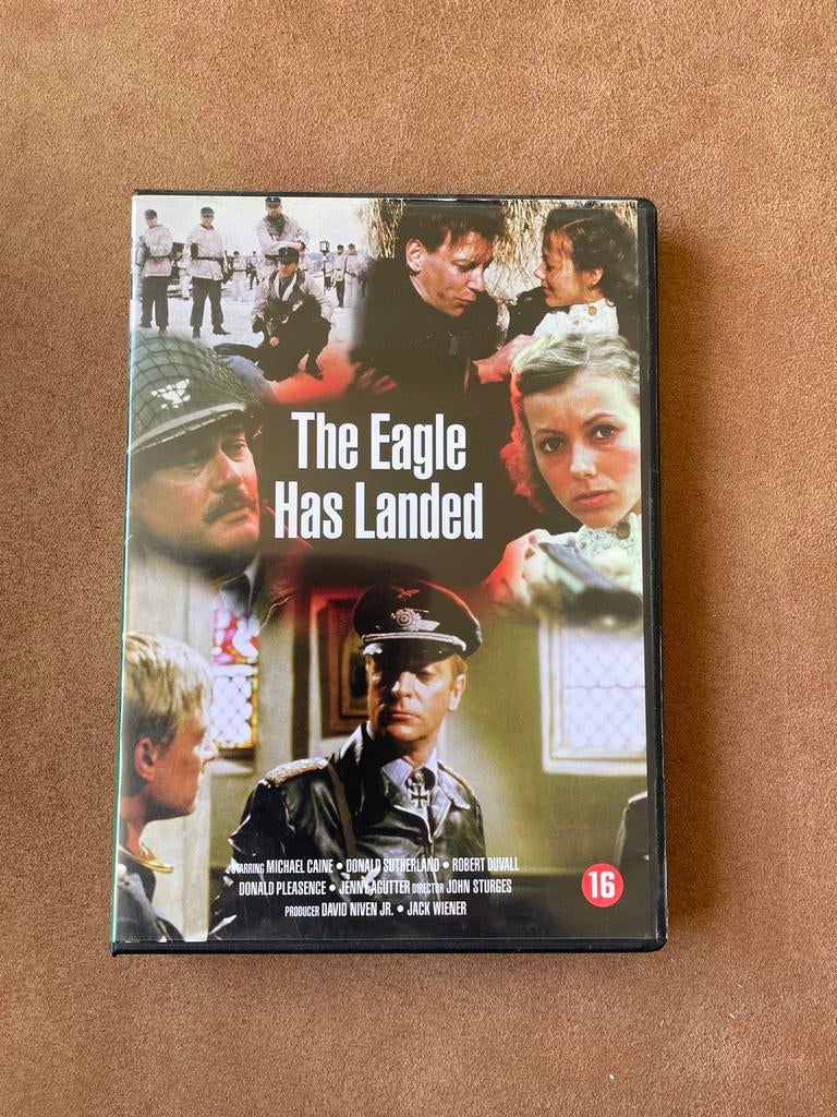 The Eagle Has Landed DVD - Actiethriller WOII, Vanaf 16 jaar, Ophalen of Verzenden, Gebruikt, Actiethriller
