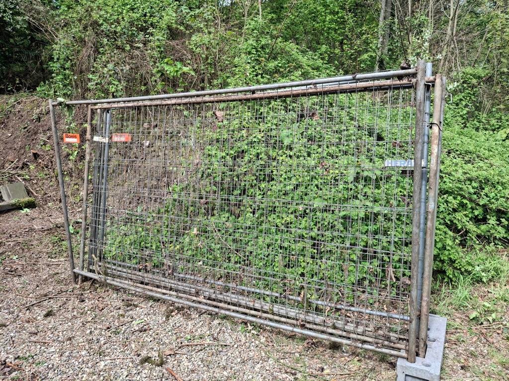 5x Bouwhekken, Ophalen, Gebruikt