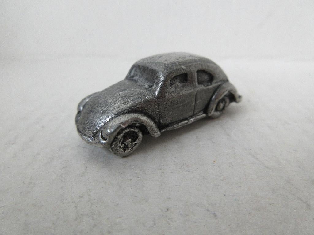 Automodel van tin VW Kever, Ophalen of Verzenden, Zo goed als nieuw, Auto, Overige merken