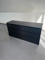 IKEA MALM Ladekast met 6 lades, zwartbruin, Huis en Inrichting, Ophalen, Gebruikt, 5 laden of meer, 150 tot 200 cm