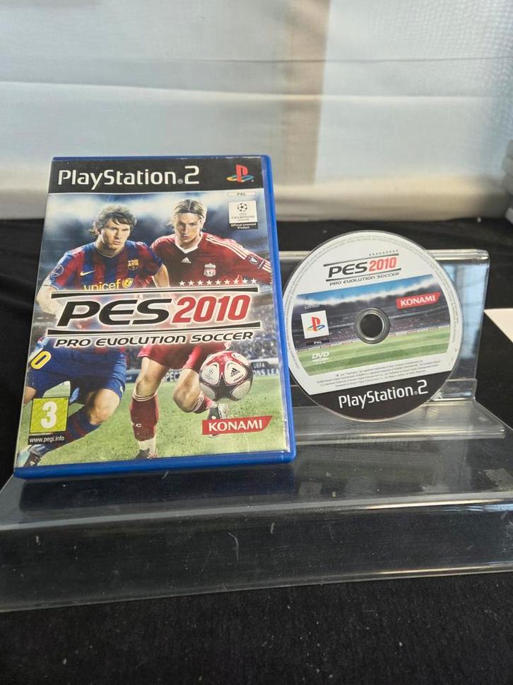 PES 2010 Pro Evolution Soccer PlayStation 2, Spelcomputers en Games, Games | Sony PlayStation 2, Gebruikt, Sport, 2 spelers, Vanaf 3 jaar