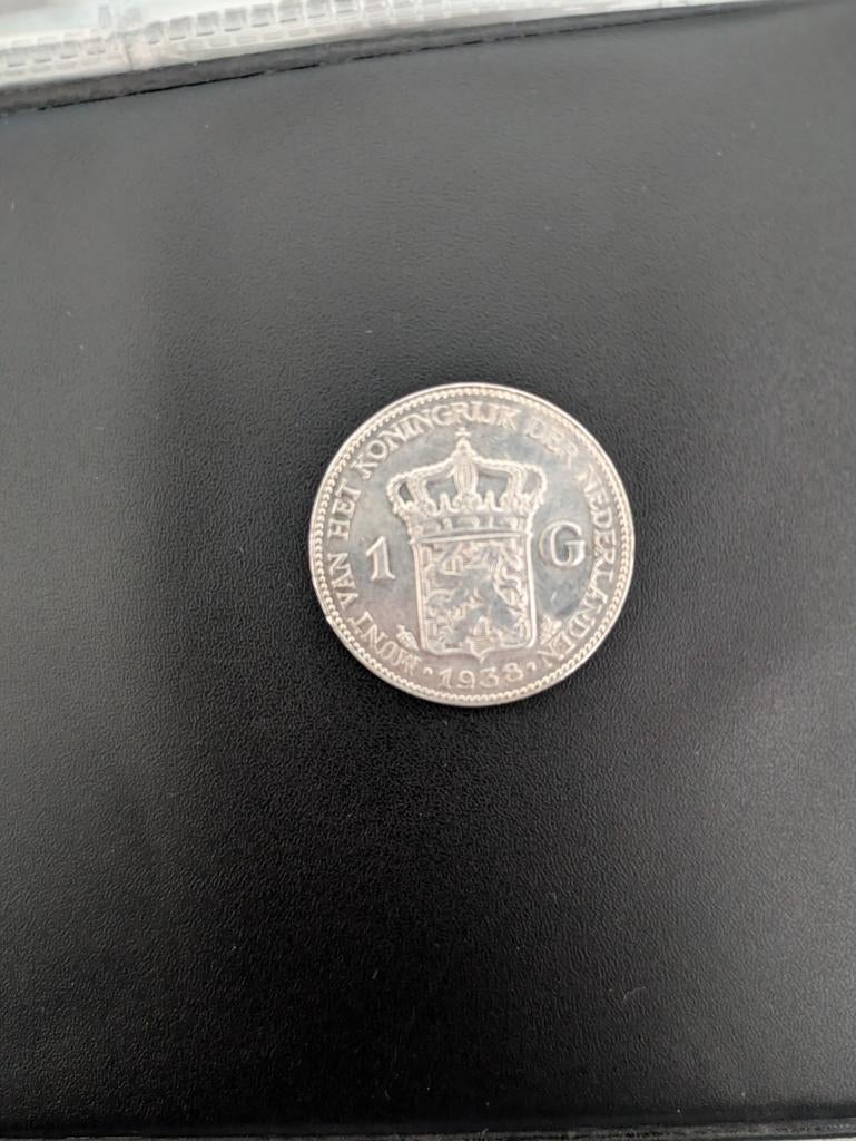 1 gulden 1938, Ophalen of Verzenden, Koningin Wilhelmina, 1 gulden