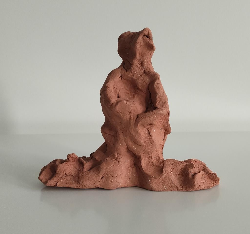 Anton Heyboer - Beeldje - Onschuld, Ophalen of Verzenden, Steen of Keramiek, Beeld, Minder dan 20 cm