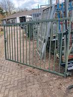 Enkele spijlen poort, Tuin en Terras, Ophalen, IJzer, Spijlenhekwerk