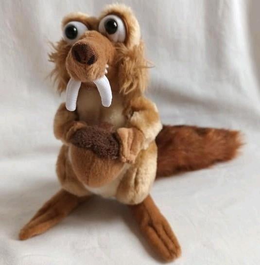ICE AGE Knuffel Scrat, Kinderen en Baby's, Speelgoed | Knuffels en Pluche, Ophalen of Verzenden, Zo goed als nieuw, Overige typen
