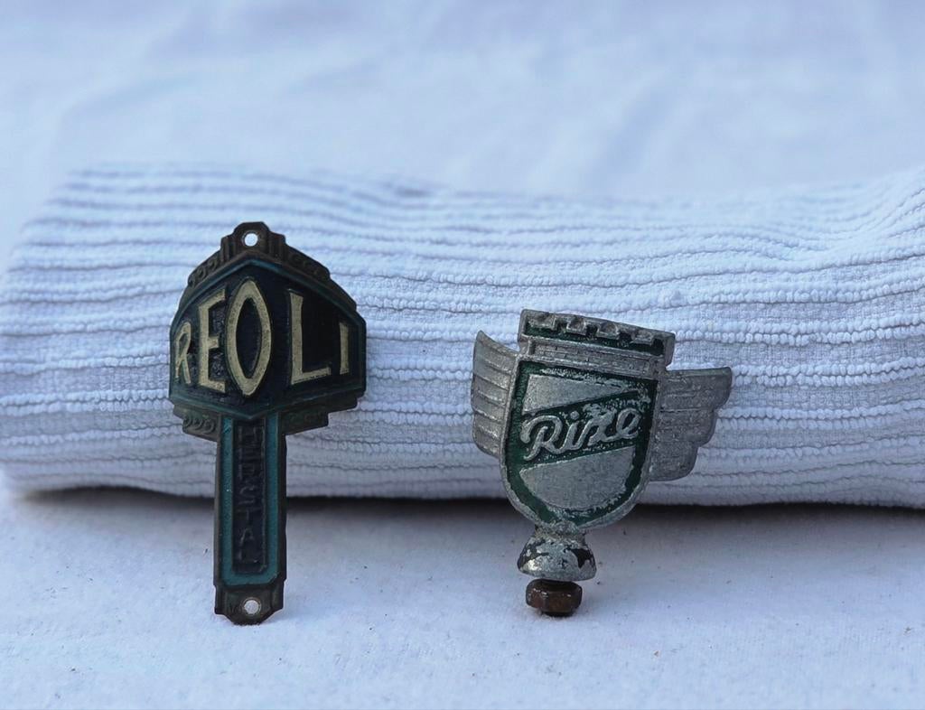 Lotje fiets accessoires balhoofdplaatje spatbord embleem, Ophalen of Verzenden, Gebruikt