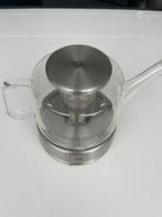 Zwilling Sorrento glazen theepot + rvs rechaud nieuw in doos, Huis en Inrichting, Keuken | Potten en Pannen, Ophalen of Verzenden