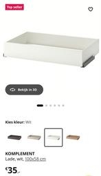 4 x Ikea Komplement Pax la / lade. Nieuw in doos!!, Ophalen, Nieuw, 50 tot 100 cm, Minder dan 100 cm