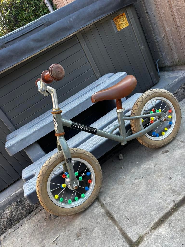 Veloretti fiets, Kinderen en Baby's, Speelgoed | Buiten | Voertuigen en Loopfietsen, Ophalen, Gebruikt, Loopfiets