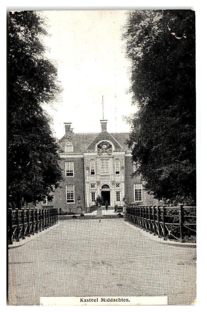 De Steeg, Kasteel Middachten, Verzenden, Voor 1920, Gelopen, Gelderland