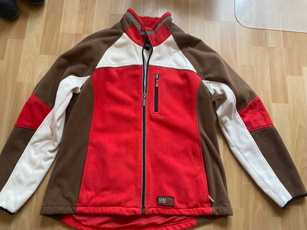 HM VEST/ JASJE /ANWB/maat XXXL  /kleur Rood/br en wit Fleece, Ophalen of Verzenden, Zo goed als nieuw, Maat 46/48 (XL) of groter