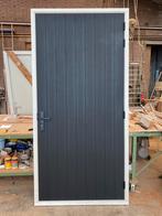 MODERNE POORT/SCHUURDEUR MET KOZIJN (H241xB110,5) NIEUW!, Deurkozijn, Nieuw, 225 cm of meer, Hout