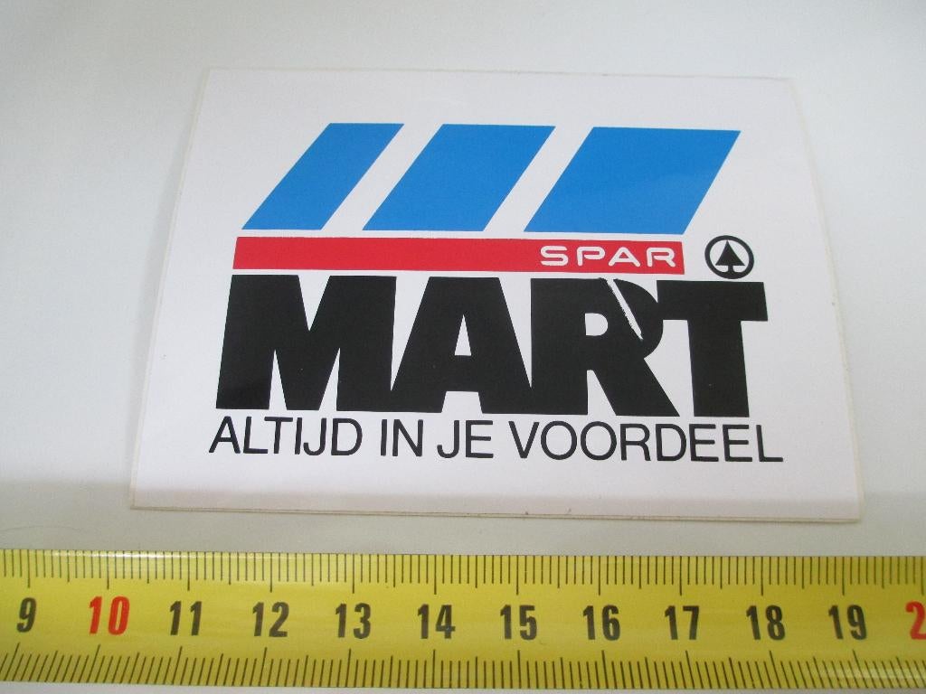 sticker Supermarkt SPAR Markt altijd in je voordeel *, Verzamelen, Ophalen, Zo goed als nieuw