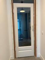 Jaren '30 klapdeur met bommerscharnieren, Doe-het-zelf en Verbouw, Deuren en Horren, Ophalen, Gebruikt, Minder dan 80 cm, Binnendeur
