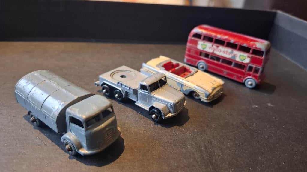 Matchbox lesney setje auto en truck, Ophalen of Verzenden