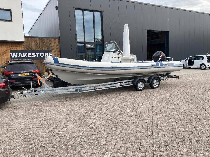 Rubberboot North Star Rib 225 rt, Watersport en Boten, Rubberboten, Gebruikt, Overige merken, Overige materialen, 70 tot 120 pk