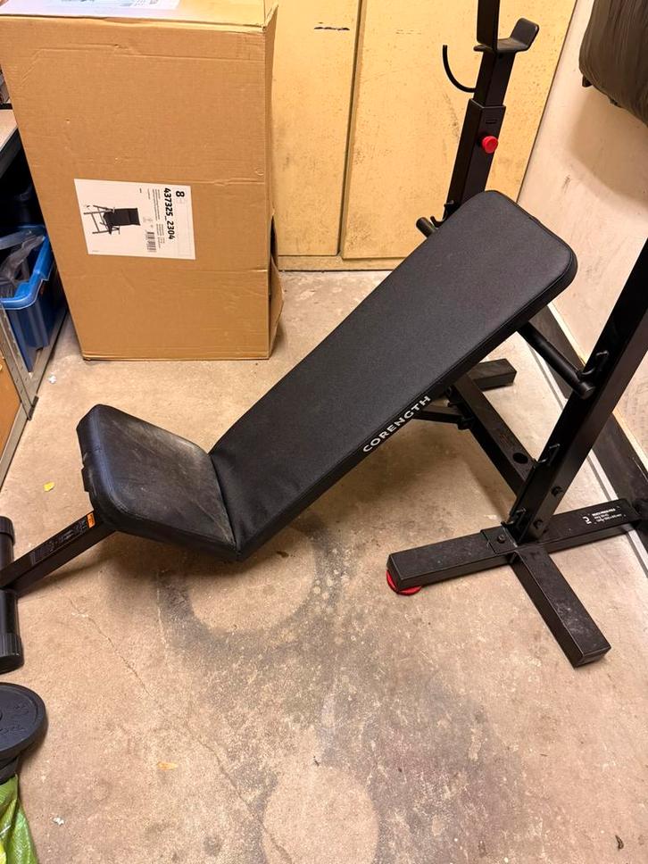 Fitness bankje, Sport en Fitness, Fitnessmaterialen, Zo goed als nieuw, Fitnessbank, Ophalen