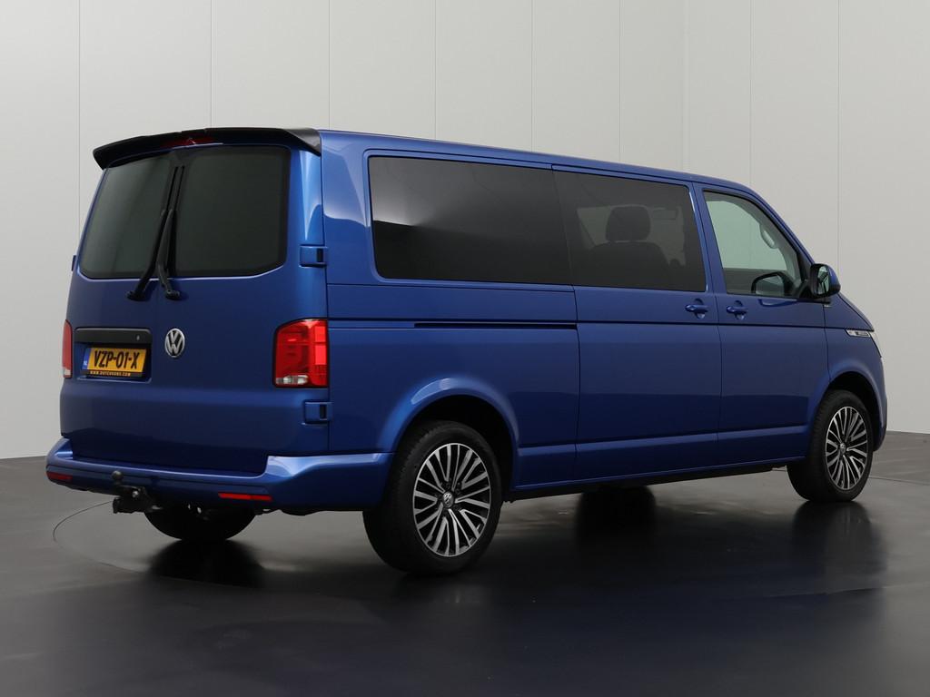 Volkswagen Transporter 2.0TDI 204PK DSG Automaat Bulli Dubbe, Auto's, Bestelauto's, Stof, Gebruikt, 4 cilinders, 2500 kg