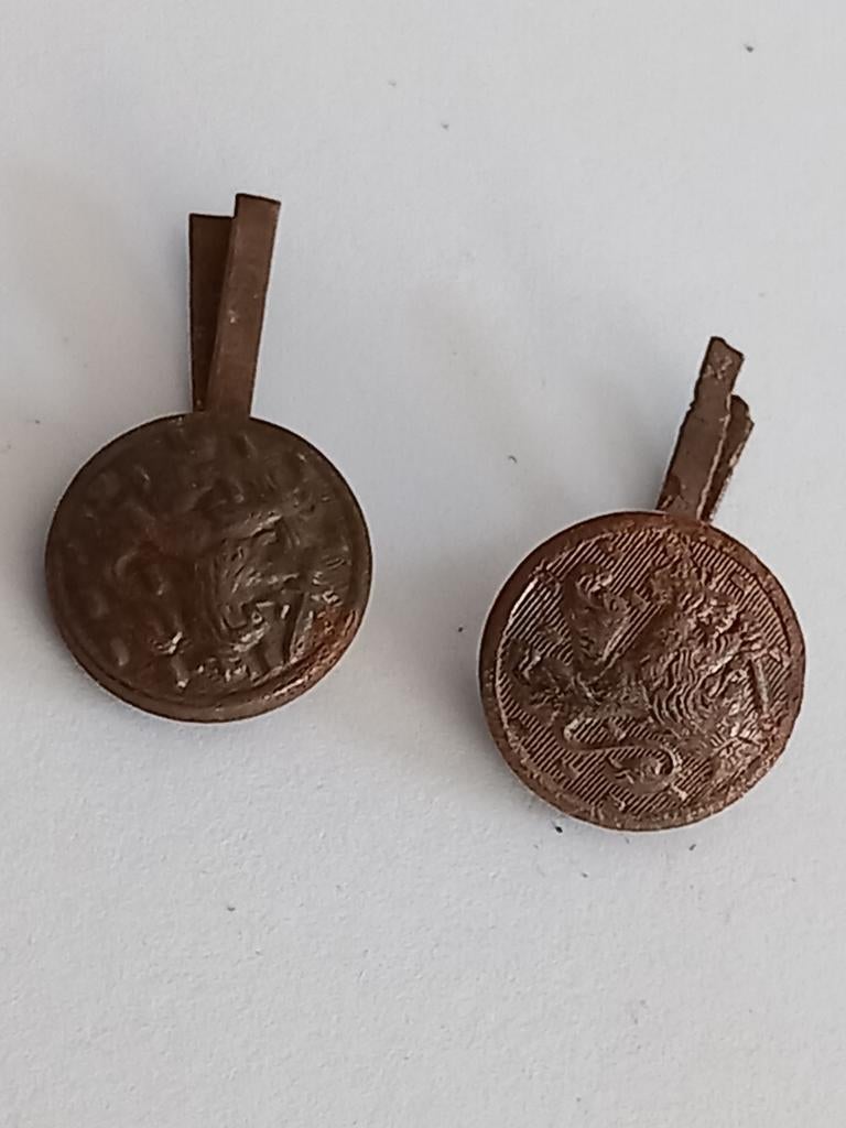 Nederlandse kepie knopen voor 1940 set 1, Verzamelen, Militaria | Tweede Wereldoorlog, ., Ophalen of Verzenden, ., Nederland