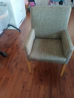 4 taupe eetkamerstoelen - klein haaltje, Ophalen, Gebruikt, Overige kleuren, Vier