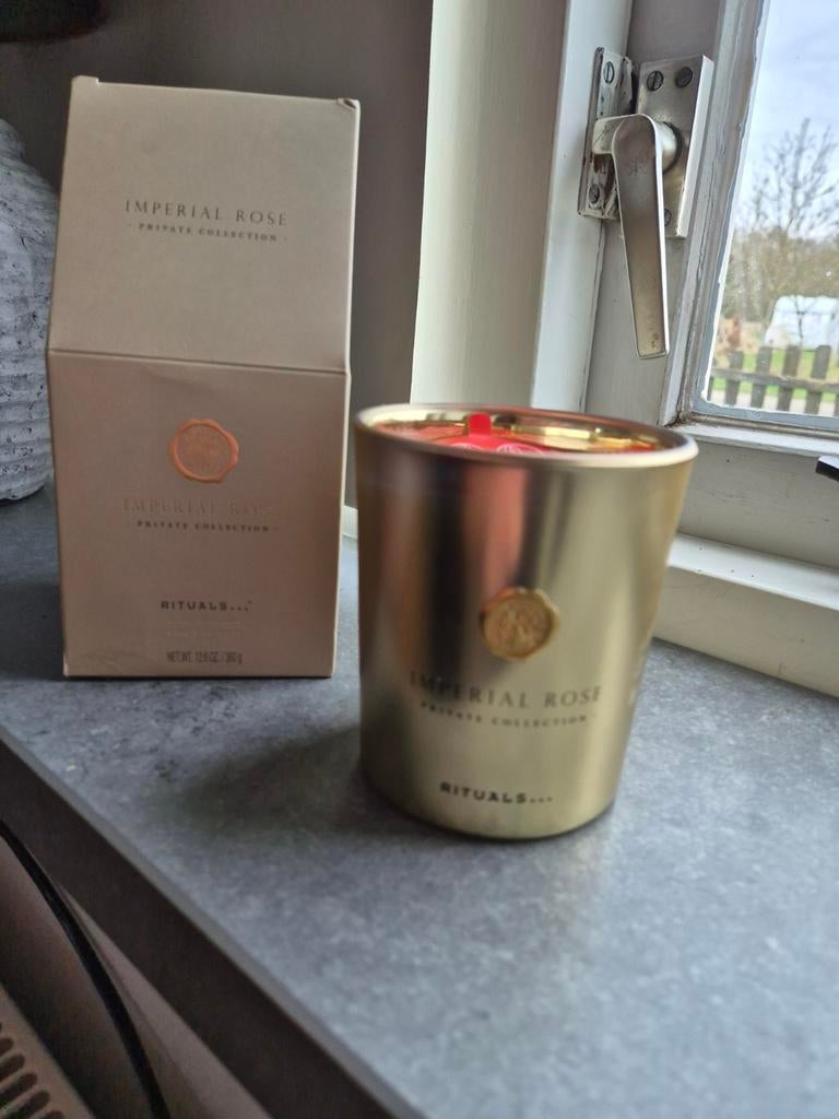 Rituals Imperial Rose Kaars - Private Collection, Overige materialen, Overige kleuren, Nieuw, Ophalen of Verzenden