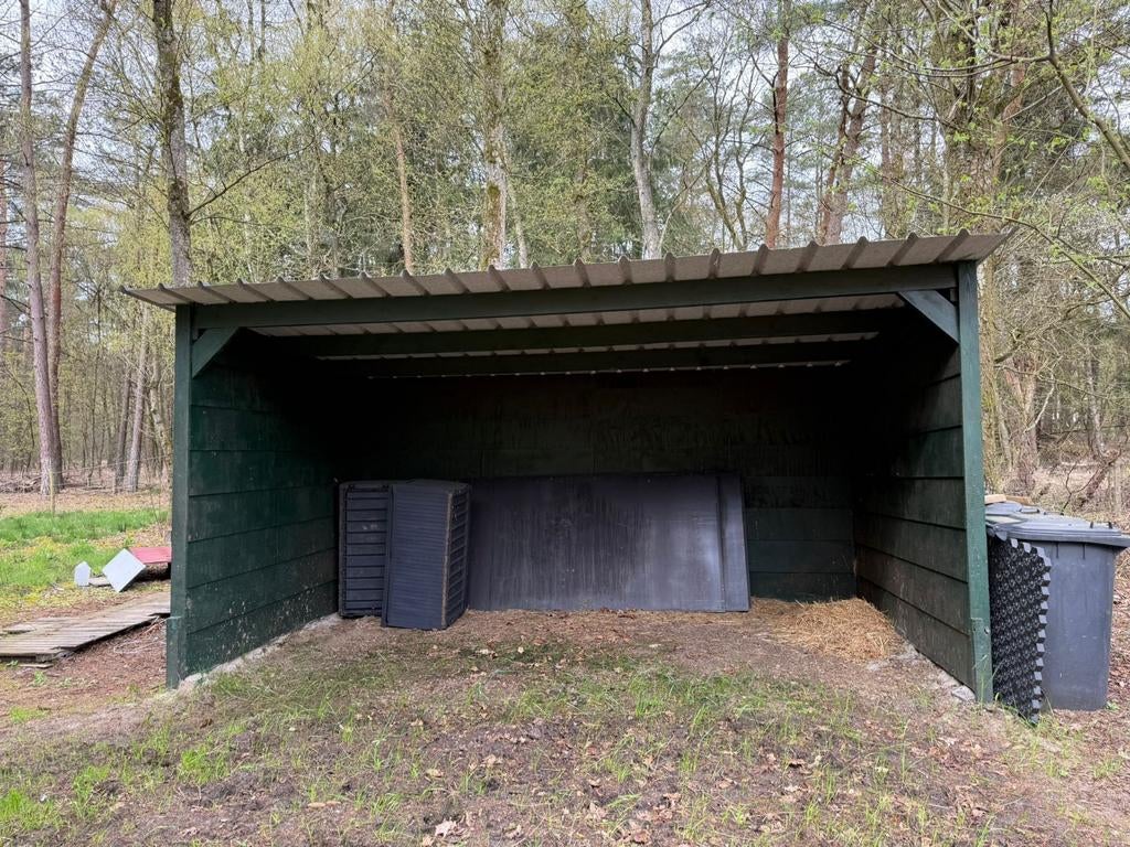 Schuilstal ZGAN, 6 maanden oud !, Dieren en Toebehoren, Stalling en Weidegang