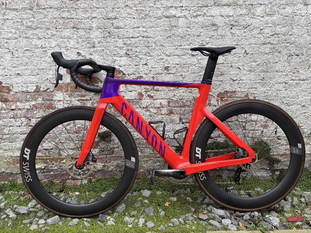 Canyon Aeroad CF SLX, Zo goed als nieuw, Schijfrem, 53 tot 57 cm, Ophalen