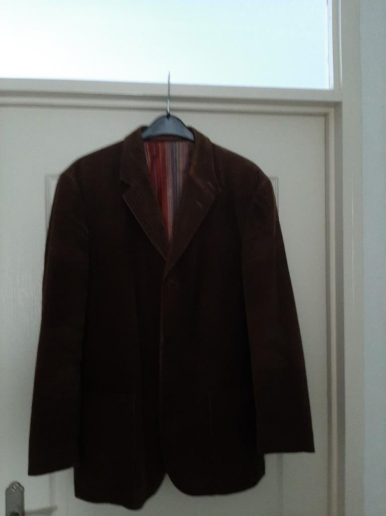 Bruin Ribcord Colbert van Stones Maat 52, Kleding | Heren, Kostuums en Colberts, Maat 52/54 (L), Stones, Bruin, Ophalen of Verzenden