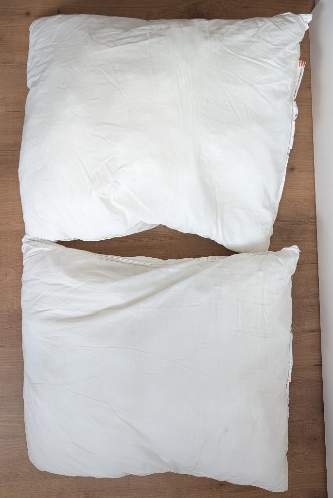 Ikea Hoofdkussens Hampdan (2 stuks) - 60 x 70cm, Huis en Inrichting, Slaapkamer | Beddengoed, Eenpersoons, Wit, Ophalen of Verzenden