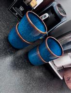 Ikea gladelig blauwe mokken, Huis en Inrichting, Ophalen of Verzenden, Zo goed als nieuw, Overige typen