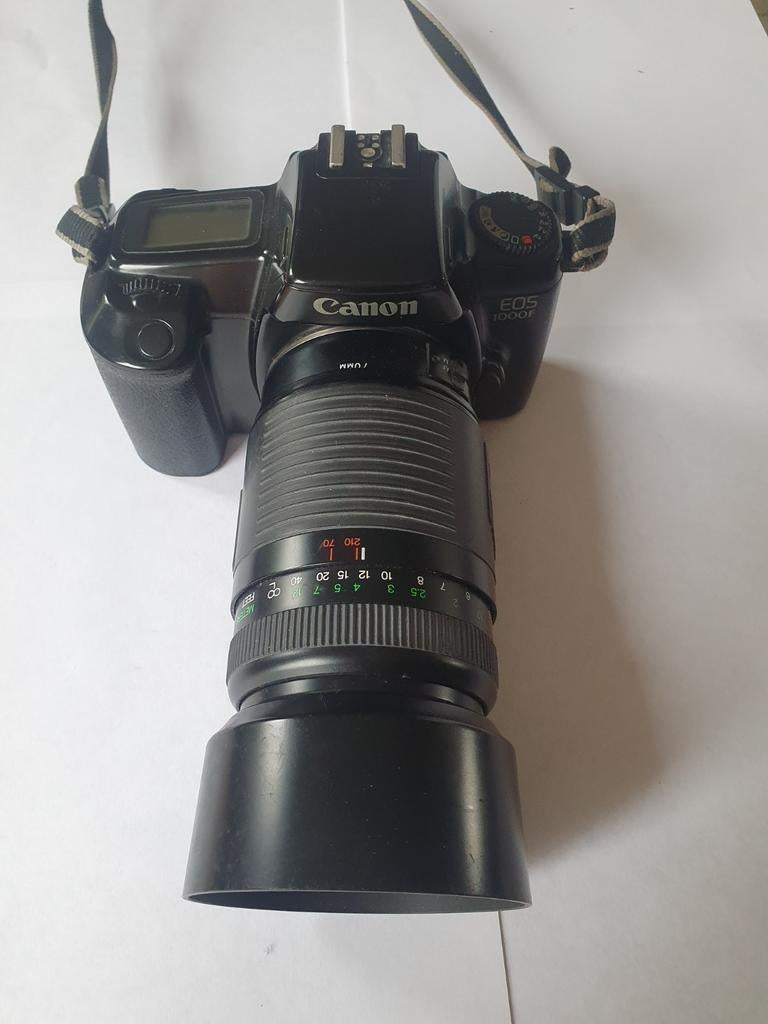 Canon EOS 1000F spiegelreflexcamera, Audio, Tv en Foto, Fotocamera's Analoog, Ophalen of Verzenden, Spiegelreflex, Canon