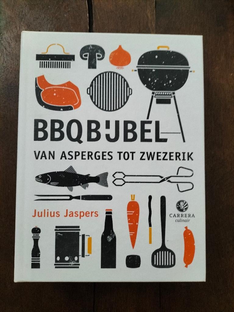 NIEUW: BBQ Bijbel – Julius Jaspers - Carrera Culinair, Boeken, Ophalen of Verzenden, Nieuw