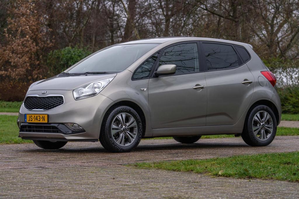 Kia Venga 1.6 CVVT DynamicPLusLine Automaat 1e Eig. +NAP NL-, Auto's, Kia, Gebruikt, 4 cilinders, 1197 kg, Origineel Nederlands