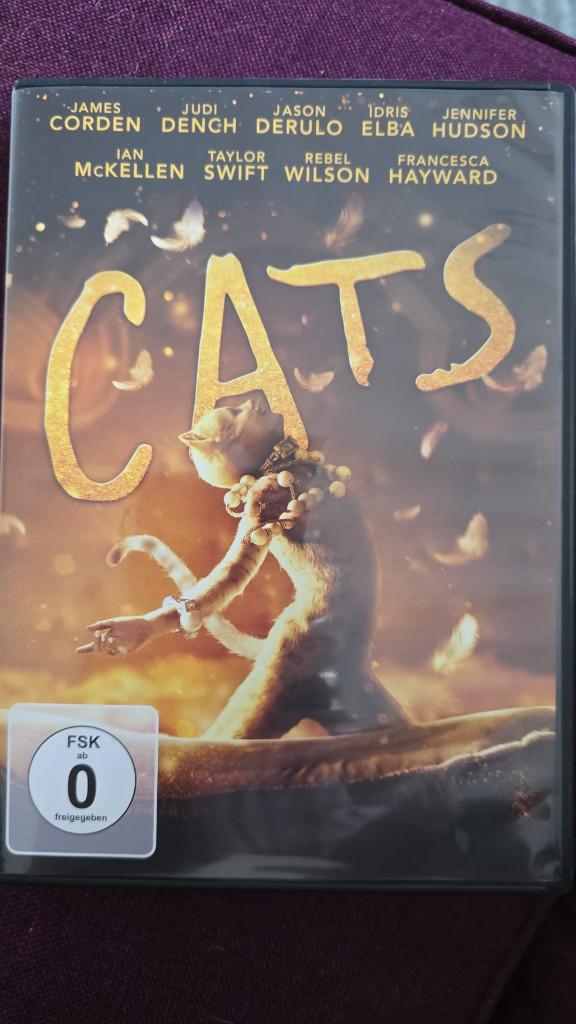 DVD CATS James Corden en Judi Dench, Alle leeftijden, Ophalen, Zo goed als nieuw, Overige genres