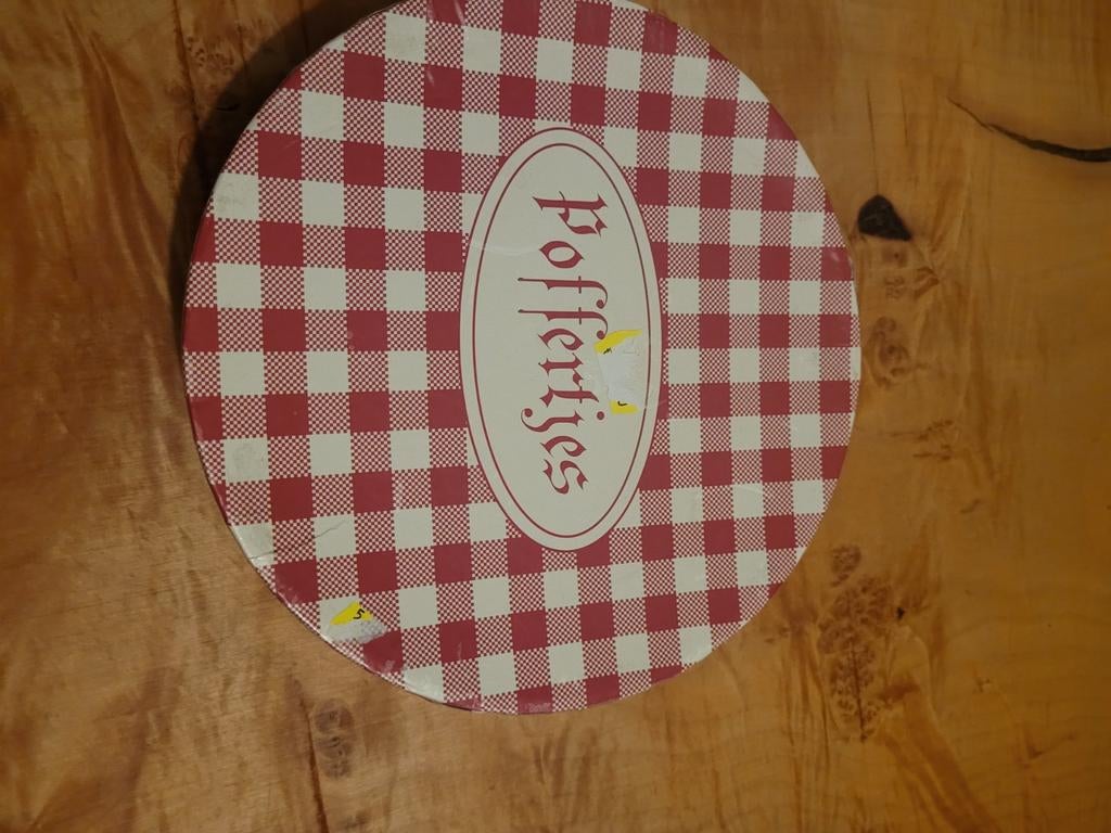 Vintage Poffertjes Servies, nieuw, Gebruikt, Ophalen of Verzenden, Bord(en), Overige stijlen