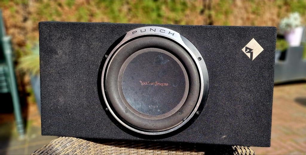 Rockford Fosgate Punch subwoofer., Gebruikt, Subwoofer, 120 watt of meer, Ophalen