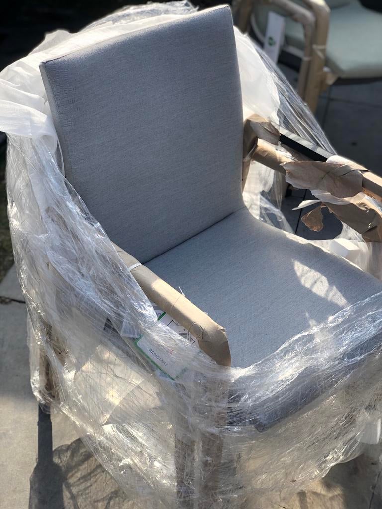 Suns Anzio luxe tuinstoel waterbestendig NIEUW, Tuin en Terras, Tuinstoelen, Ophalen, Zo goed als nieuw, Stapelbaar