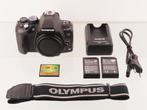 Weinig clicks Olympus E-600 Fourthirds Spiegelreflex 2accu's, Ophalen of Verzenden, 1960 tot 1980, Fototoestel