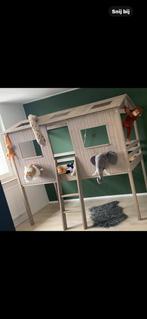 Hoog slaper boomhutbed, Ophalen, Zo goed als nieuw, Hoogslaper