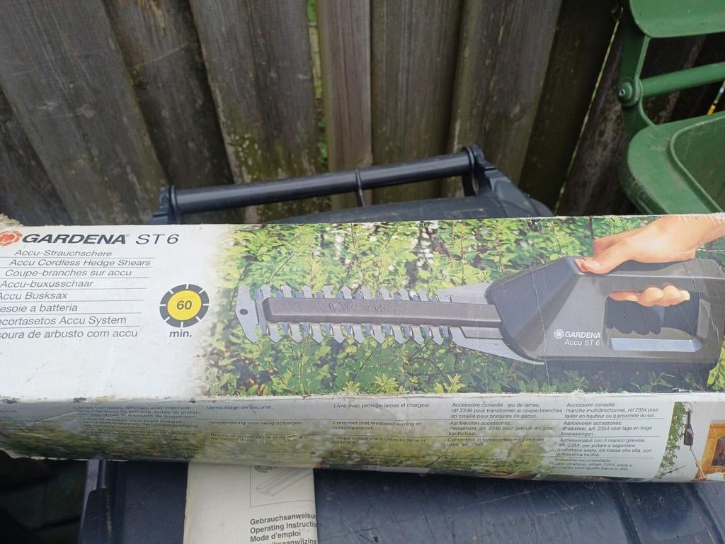 Gardena buxus schaar, Ophalen of Verzenden, Accu