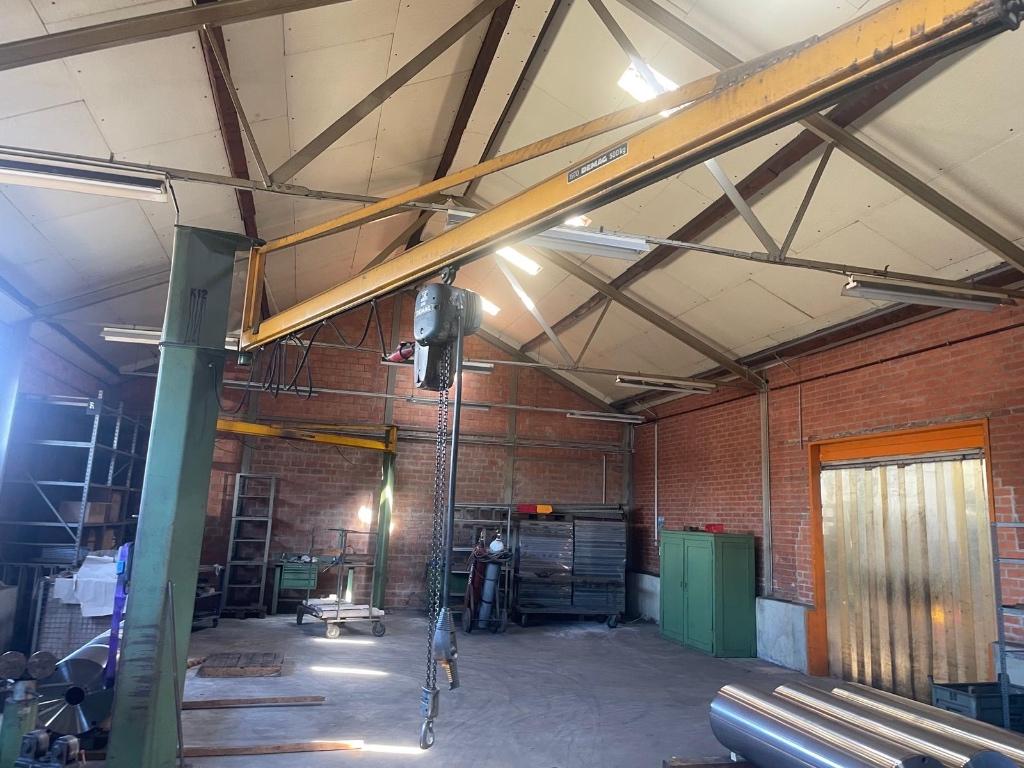 Demag kolomkraan 500KG, Ophalen, Gebruikt, Elektrisch