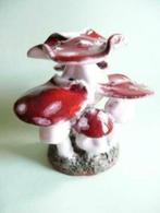 Handgemaakte keramische paddestoelplastiek ' vliegenzwam ', Ophalen