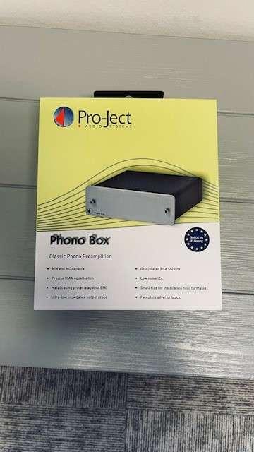Pro-Ject | Phono Box DC Voorversterker MM/MC | Zilver, Overige systemen, Niet ingevuld, Ophalen of Verzenden, Zo goed als nieuw