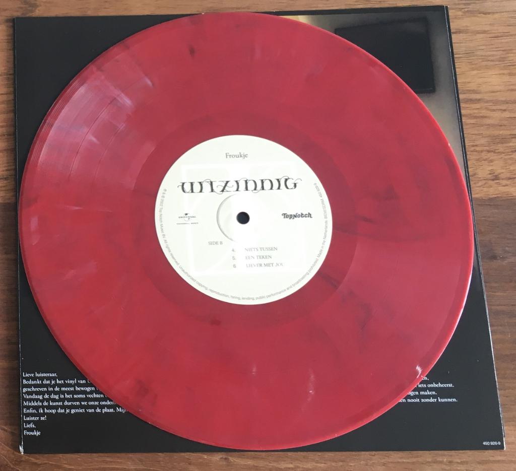Vinyl EP 10" Froukje Uitzinnig ROOD Vinyl NIEUW ( S10 ), Ophalen of Verzenden, Nieuw in verpakking, 10 inch, Pop
