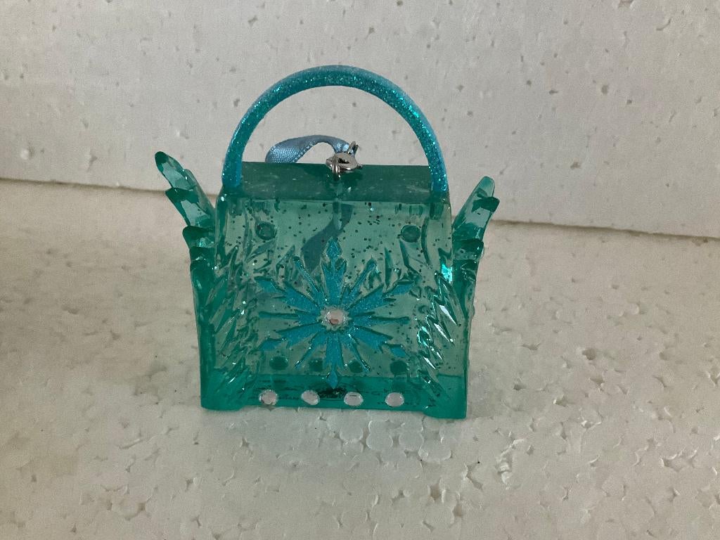 Disney ornament - tasje van Elsa (Frozen), Ophalen of Verzenden, Overige figuren, Zo goed als nieuw, Overige typen