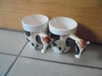 koeien mokken, Huis en Inrichting, Keuken | Servies, Overige materialen, Ophalen of Verzenden, Zo goed als nieuw, Overige stijlen