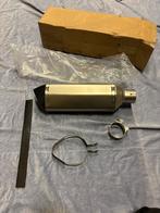 Uitlaatdemper RVS universeel 60mm aansluiting, Motoren, Ophalen of Verzenden, Nieuw