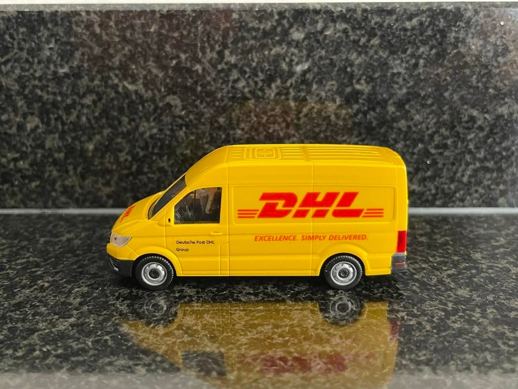 Decals transfer set DHL pakketdienst post bezorger 1:87 H0, Verzenden, Nieuw, Overige merken