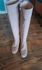 Fred de la bretoniere shabbies oud roze suède laarzen  ., Hoge laarzen, Fred de la Bretoniere, Ophalen of Verzenden, Zo goed als nieuw