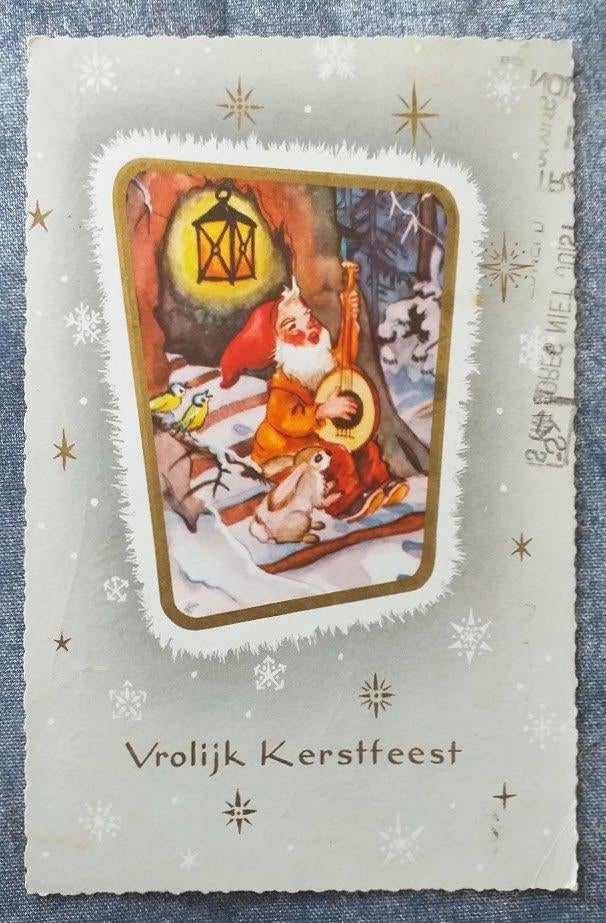 Ansichtkaart: Kerst 1952 [4577]  [VeAnAn], Ophalen of Verzenden, 1940 tot 1960, Gelopen, Feest(dag)